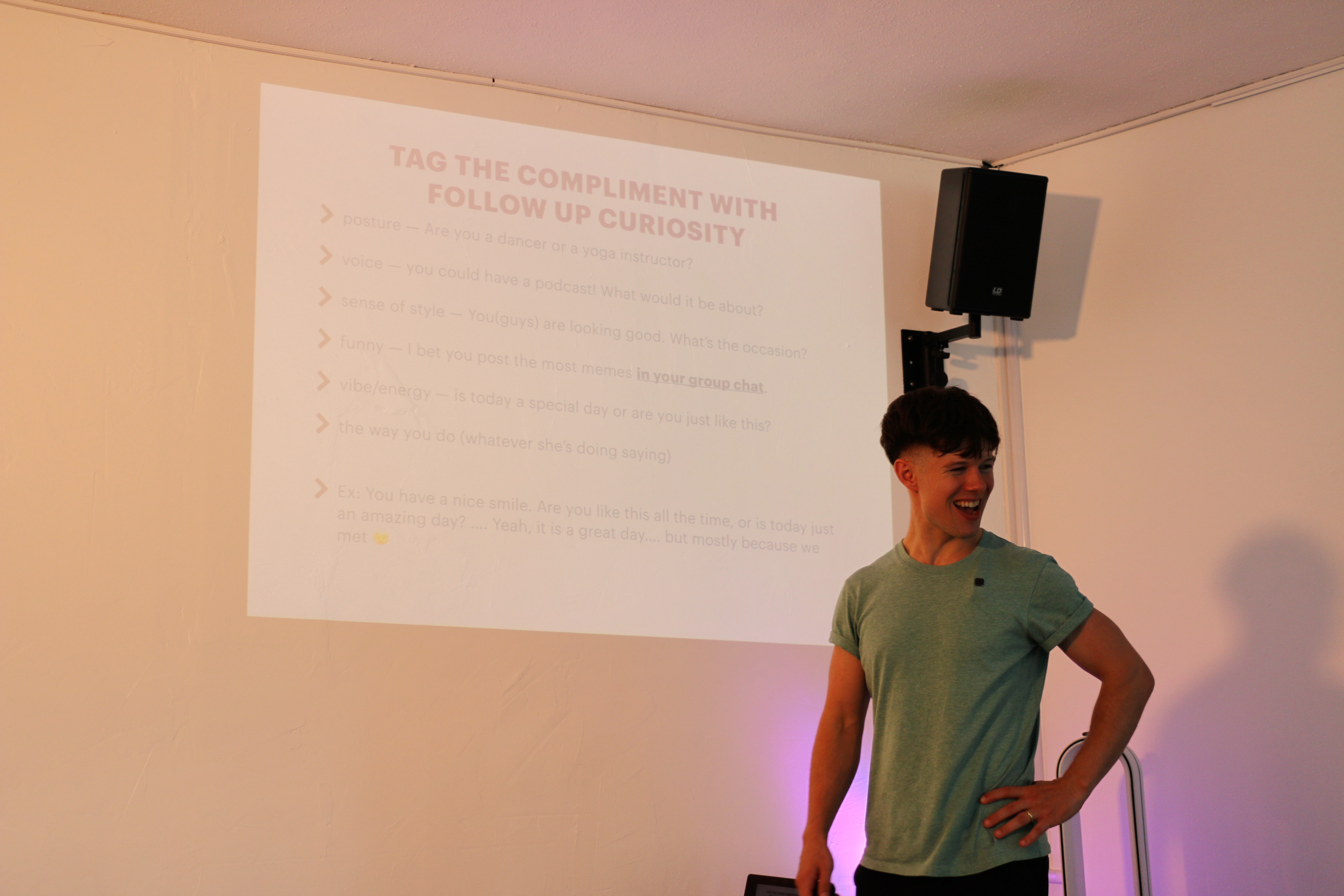 Jamie teaching